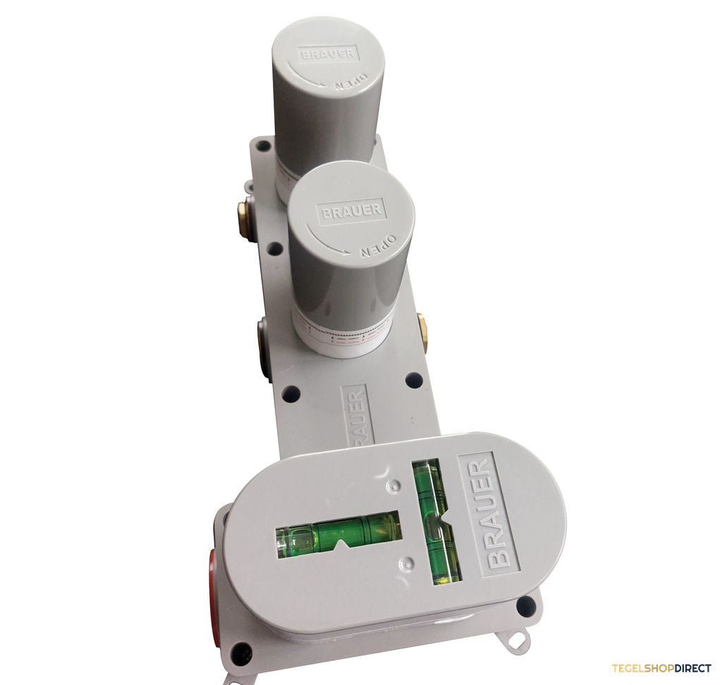 Thermostatische Inbouwdoucheset Brauer Carving Omstelknoppen Mat Zwart (Alle Opties) – afbeelding 9