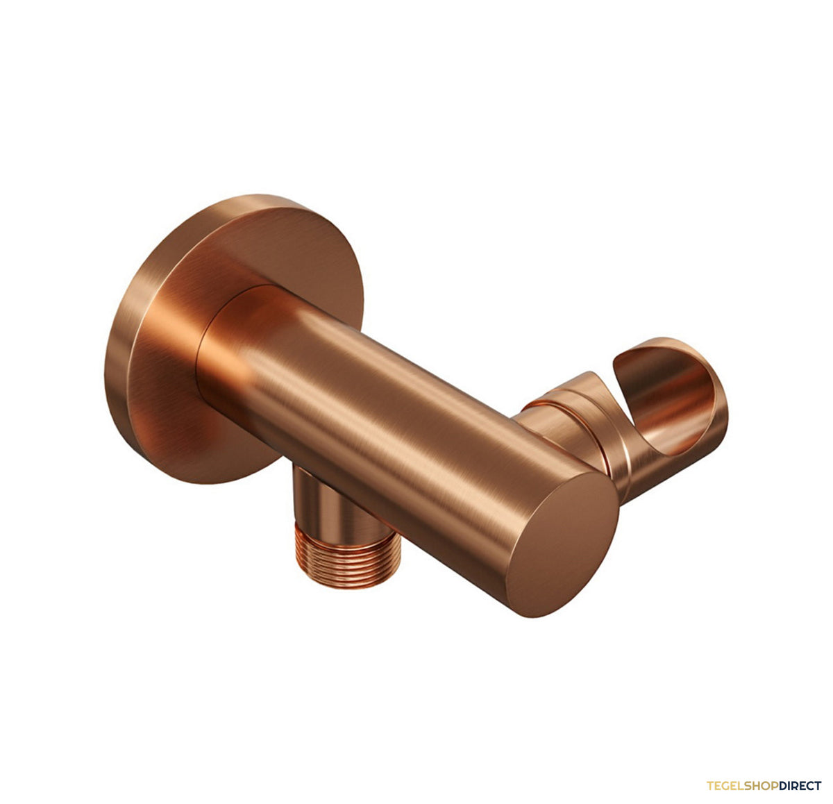 Inbouw Regendouche Set Brauer Copper Edition Gebogen Wanduitloop Ronde Hoofddouche 20 cm Met Twee Stopkranen Koper – afbeelding 3