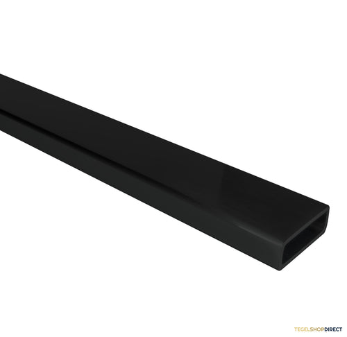 BRAUER Stabilisatiestang 120 Zonder Glasdeel, Wanddeel En T-Koppelstuk Mat Zwart