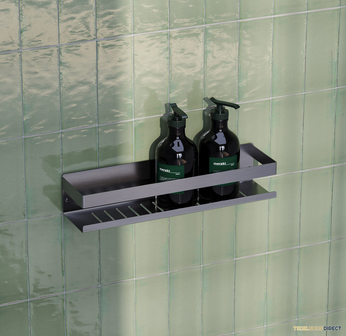 Doucherek Brauer Brushed Edition 40 Cm RVS Geborsteld PVD – afbeelding 2