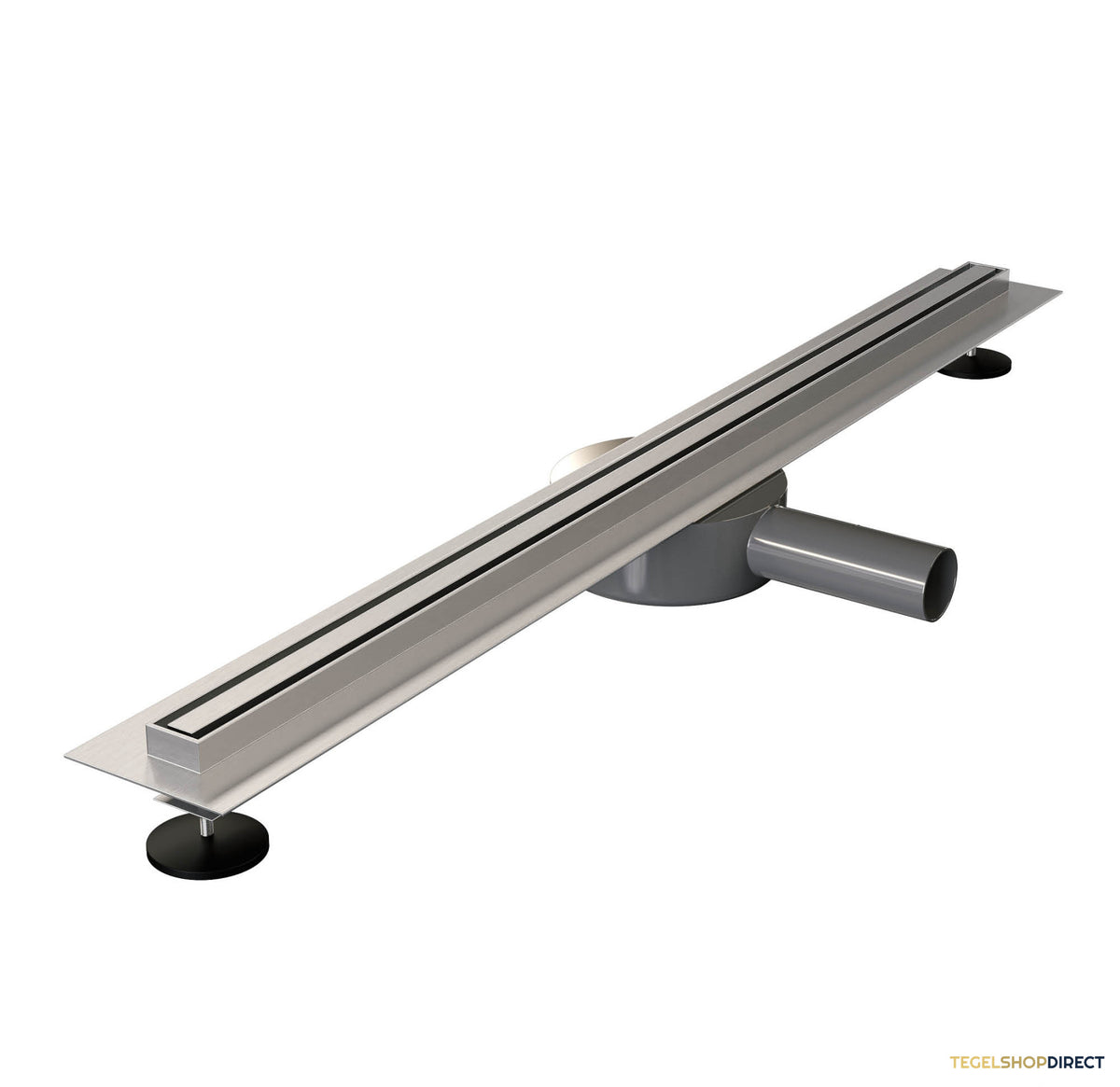 Douchegoot Brauer RR 900 Flens 90 cm Draaibare Sifon Geborsteld RVS – afbeelding 3