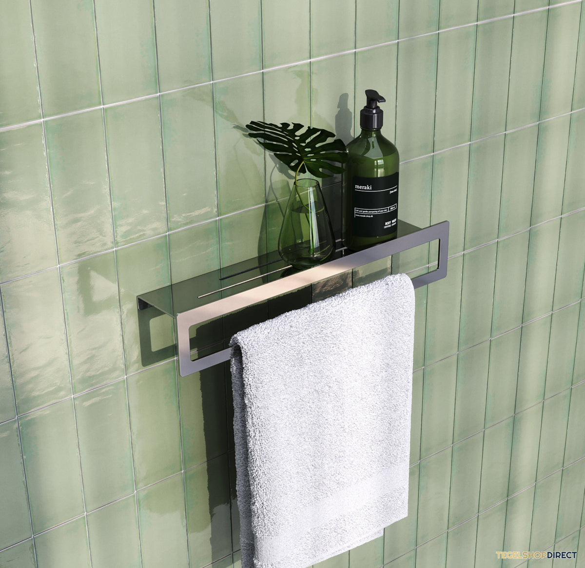 Handoekrek Brauer Chrome Edition Met Planchet Chroom – afbeelding 2