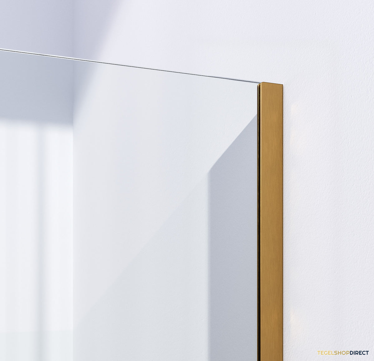 BRAUER Season inloopdouche model C helder glas 120x200 incl. glascoating goud geborsteld – afbeelding 2