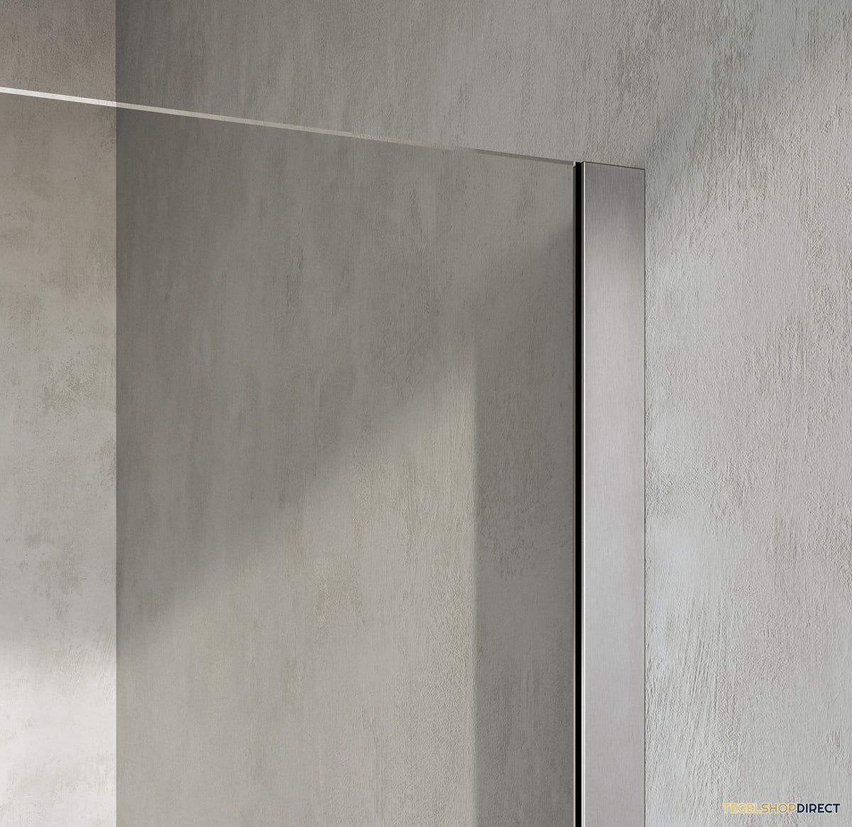 BRAUER Orion inloopdouche helder glas 90x200 incl. glascoating Geborsteld RVS PVD – afbeelding 4