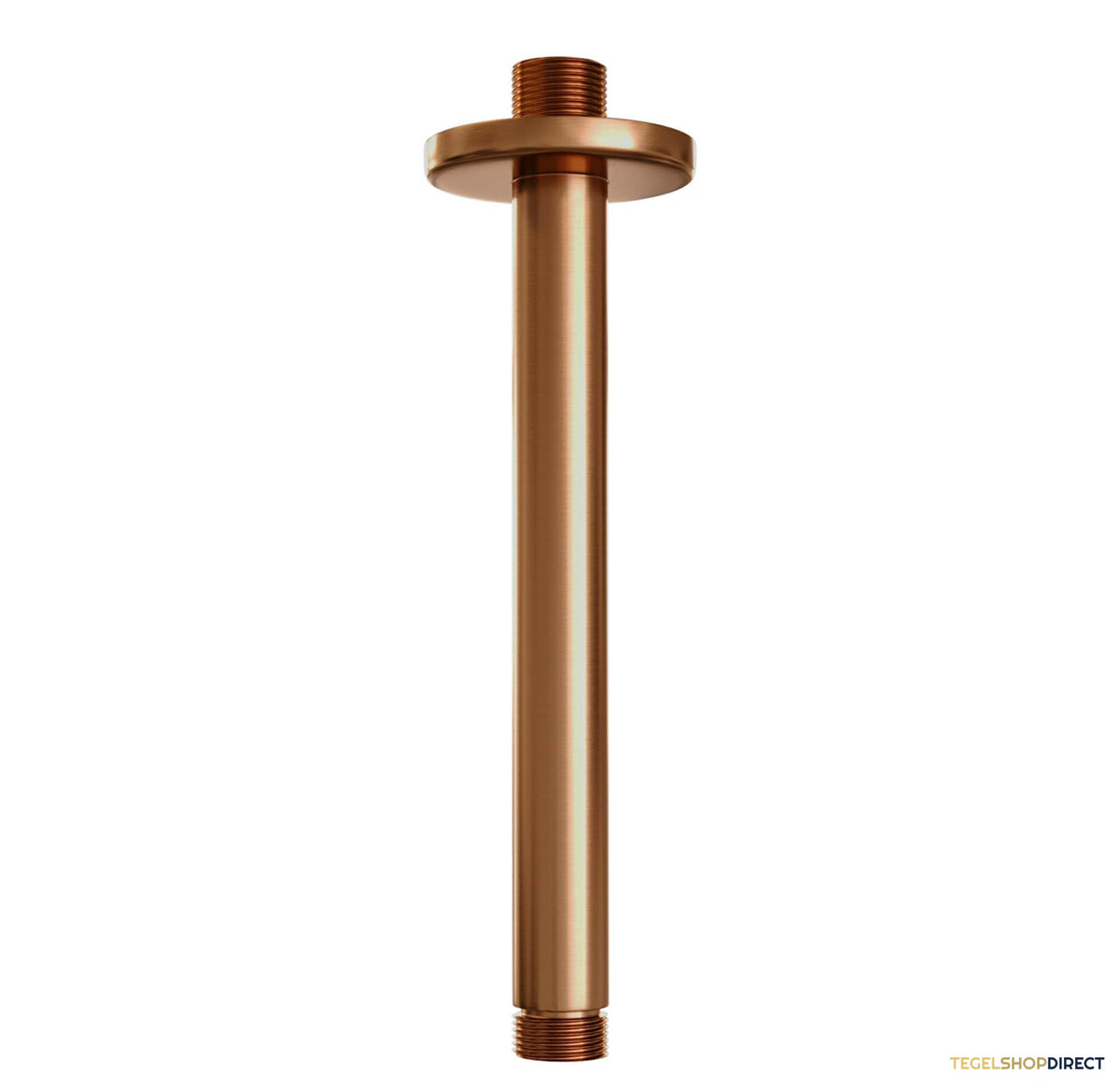 Regendoucheset Inbouw Brauer Copper Carving Thermostatisch 30cm met Plafondarm, Glijstang en Handdouche 3-Standen Geborsteld Koper – afbeelding 9