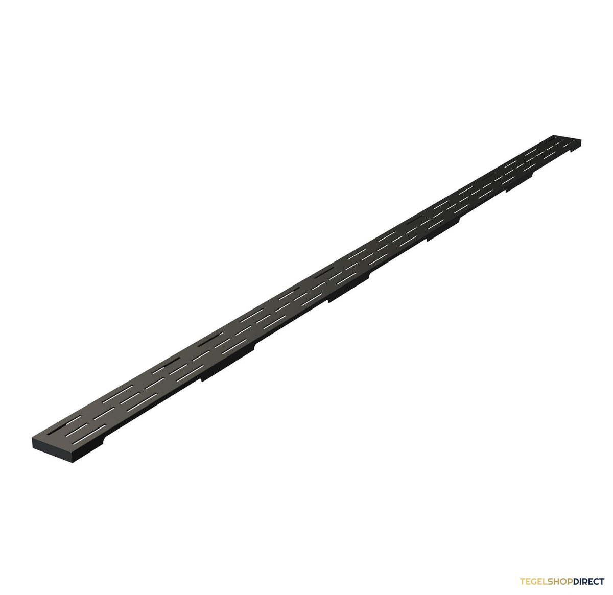 Douchegootrooster Brauer StanGrid Zwart Standaard tbv Douchegoot STD/W/PS 140x7 cm