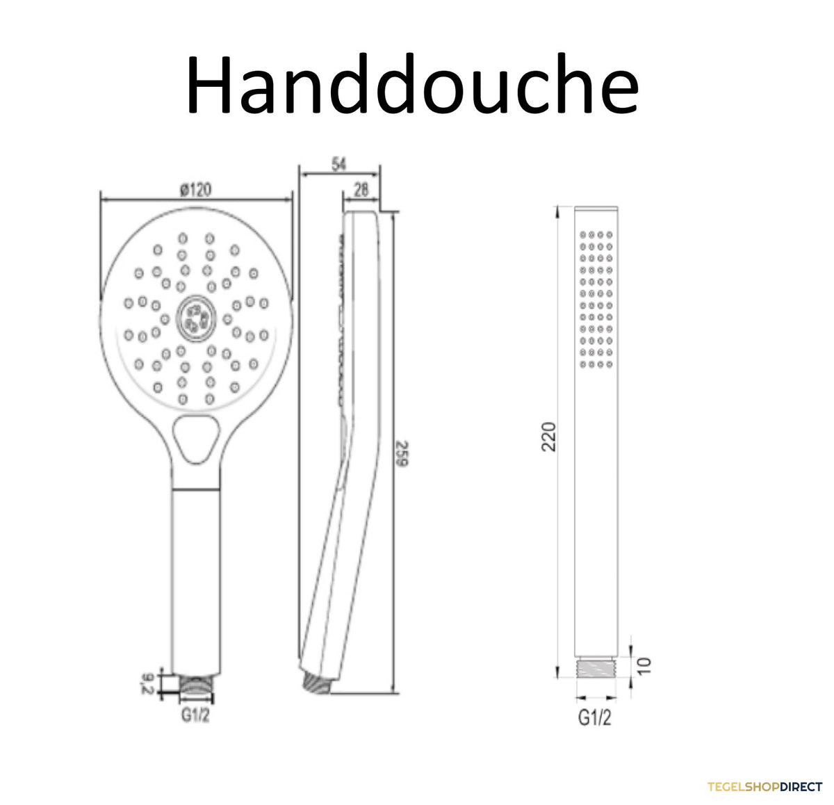 Thermostatische Inbouwdoucheset Brauer Carving Met Ronde Afdekplaat Chroom (Alle Opties) – afbeelding 13