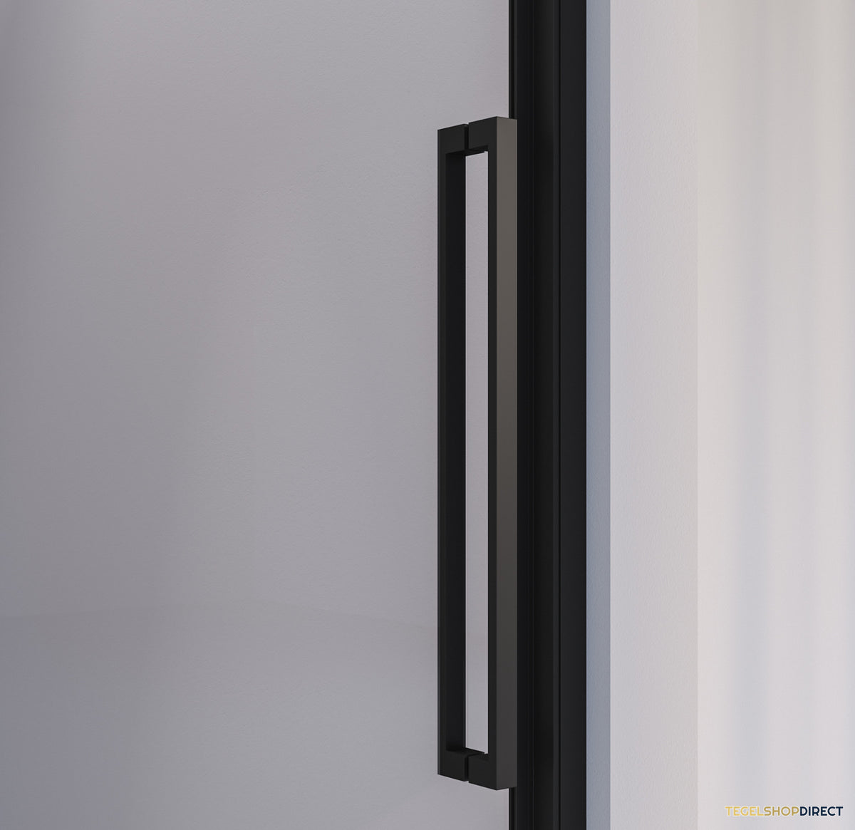 BRAUER Season nisdeur model B met schuifdeur helder glas 120x200 omkeerbaar incl. glascoating Season-Mat Zwart – afbeelding 3