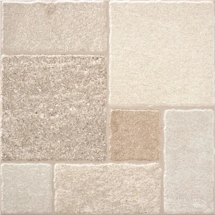 Ceramica Vloertegel Stone - Natuursteenlook Beige - 45x45cm - 1,42m²